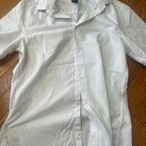 Men's Slim Fit Short Sleeve Button Down